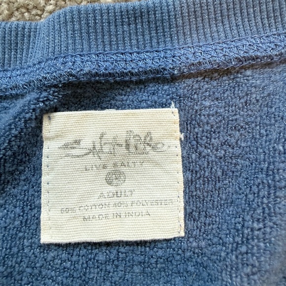 Salt Life Blue Sweatshirt with Gold and Black Accents - Picture 3 of 3